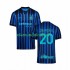 Camisola Inter de Milão Hakan Calhanoglu 20 Homem Equipamento Primeiro 2025-2026 Manga Curta